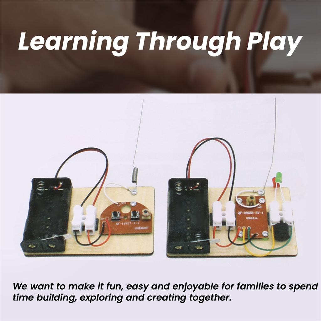 Radio Transmitter Combination Children'S Puzzle And Fun Technology Invention Diy Scientific Handmade Production