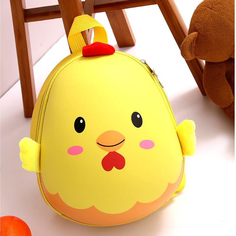 Adorable Cartoon Eggshell Backpack For Kids Ages 3-6 Boys And Girls Preschool Bag