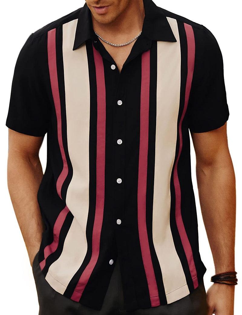 

Мужская рубашка с 3D-синим принтом и пуговицами, повседневная рубашка, летняя рубашка с короткими рукавами, повседневная одежда для отдыха, модная повседневная и удобная одежда 8XL коричневый