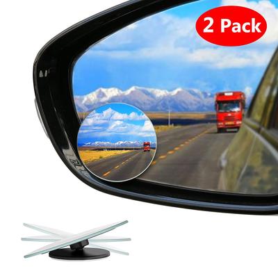 2x Adjustable Car SUV RV Blind Spot Mirrors Glass Rear Side View Universal
