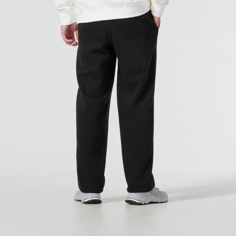 Nike Jednobarevné Pohodlné Prodyšné Pletené Sportovní Kalhoty Pánské spodky Černé FZ0810-010