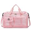 Pvc Mesh Beach Drift Travel Bag With Trolley Waterproof For Casual Trips