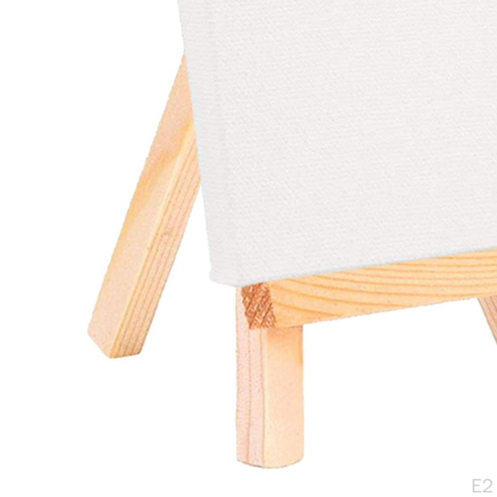 10pcs 5 Inch Mini Wooden Easel Display Stand Painting,
