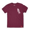 Chocolate Skateboards San Choco Horses T-Shirt Burgunder