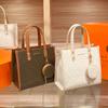 2024 Summer New Niche Design High-End Letter Print Handbag for Women, Large Capacity Single Shoulder Crossbody Tote Bag