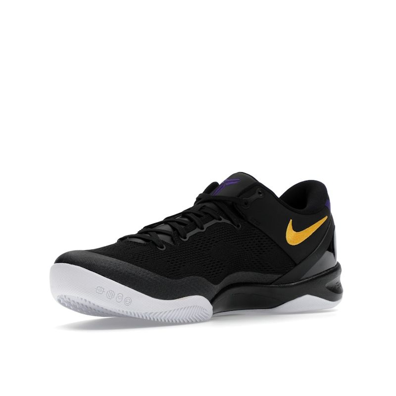 Nike Kobe 8 Protro Lakers Away Unisex Sneakers Black University-Gold White HF9550-001