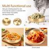4 Pcs Food Stainless Steel Round Shape Dog Cat feeder Bowl Large Opening Shallow Dish Pet feeding & watering supplies
