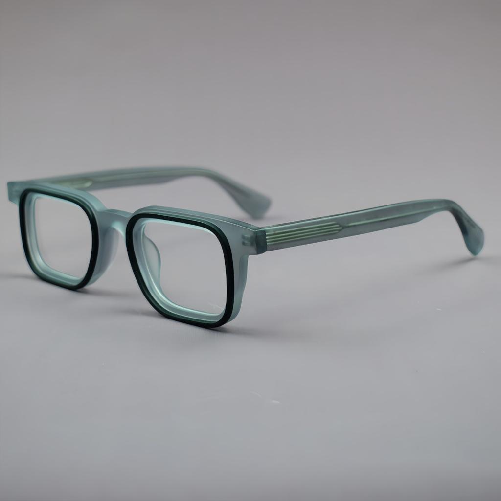 2026 High Quality Acetate Dual-Circle Splicing Glasses Frame Women Optical Eyeglasses Men Anti Blue Light Prescription Eyewear