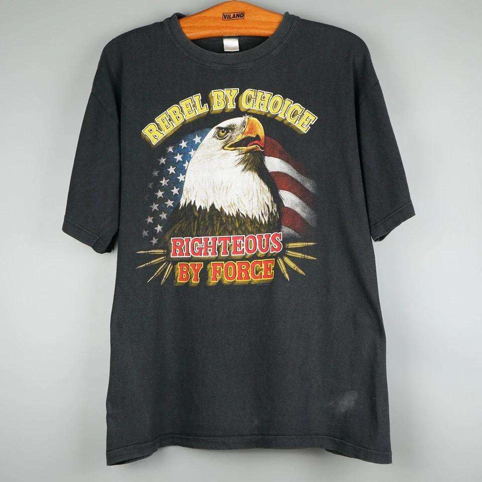 Vintage 1990s Rebel by Choise t-shirt American Eagle M
