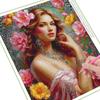 Diamantmalerei Neue Kollektion Sexy Frauen Blume DIY Voll Strass Stickerei Schöne Göttin Mosaik Kreuzstich-Kits Wanddekor