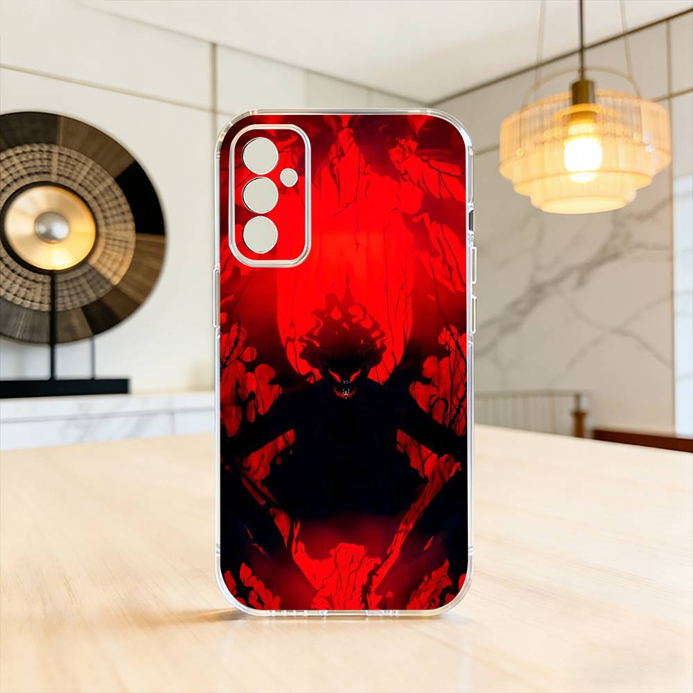 

Black Clover A-Asta Cool Phone Case For SamsungA10,12,20,21S,30,31,40,50,51,52,70,71 Transparent Cover Samsung a10