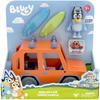Véhicule Tout-terrain - Bluey - Famille Heeler - Jeep En Roue Libre - 1 Personnage - 2 Planches De Surf