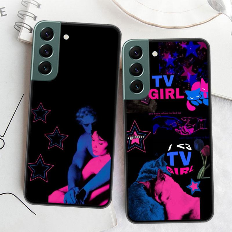 TV Girl Album Phone Case For Samsung Galaxy S22 S25 Ultra S21 S10 Plus S26 Edge S20 S23 S24 FE Cover Silicone Soft TPU Clear