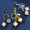 Good Luck Dice String 3D Bag Keychain
