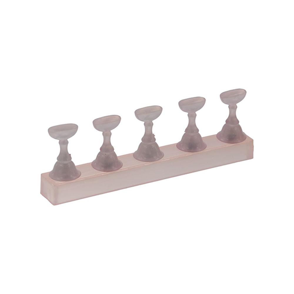 Training Nail Display Stand False Nail Tip Holder Nail Art Practice Stands Nail Display Chess Board