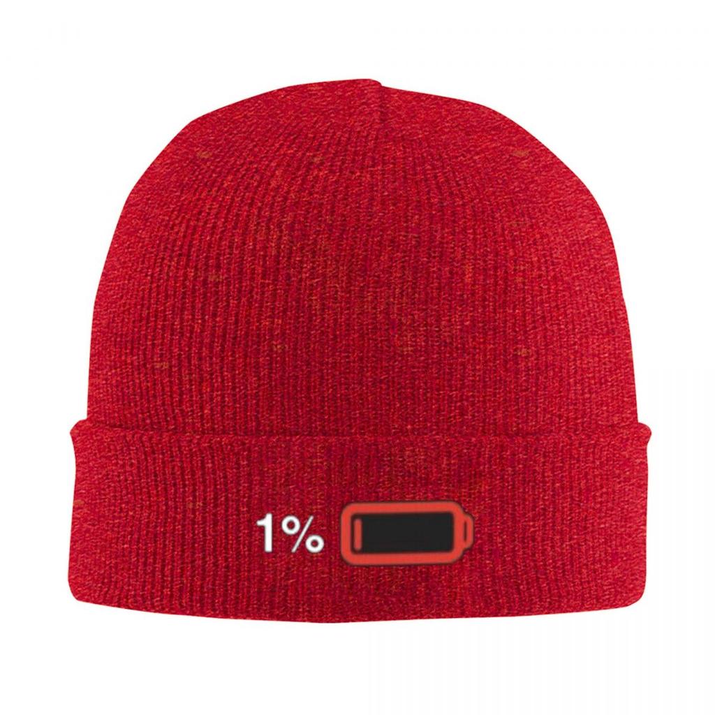 1 Batteria Batteria Scarica Cappello Caldo Lavorato a Maglia Cappello Lavorato a Maglia Invernale Cappelli Skullies Berretti Cappelli Hip Hop per Unisex