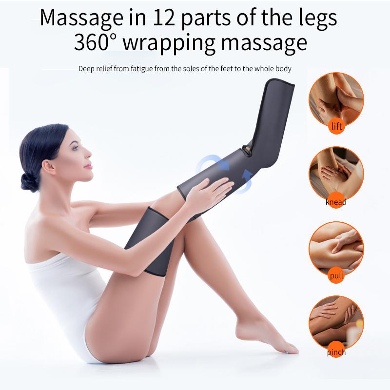 Hot Sale Air Compression Leg Massager for Sore Leg Relief, Muscle Relaxation, Fatigue Recovery & Thrombosis Prevention Women/Men