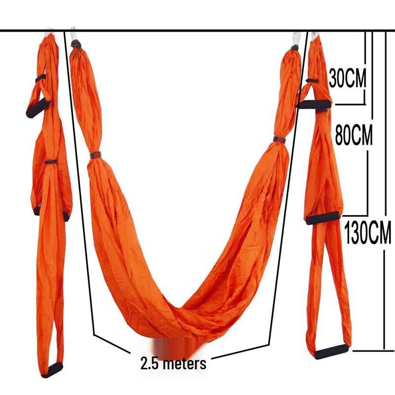Aerial Yoga Hammock with Extension Straps