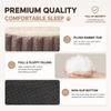 Plush Pet Bed Soft Rabbit Fur Dog Bed Cat Bed Calming Round Cushion Cozy Sleeping Nest Comfortable Pet Sofa