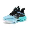 Youth Sneakers 2025 Autumn Rotating Button Comfortable Double Mesh Breathable Older Children Lightweight Slow Shock Running Shoes