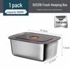 ZISIZ 316 Stainless Steel Food Storage Container