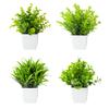 Plantas artificiais ecológicas, ornamentos para casa realistas e de baixa manutenção, ornamentos em vasos
