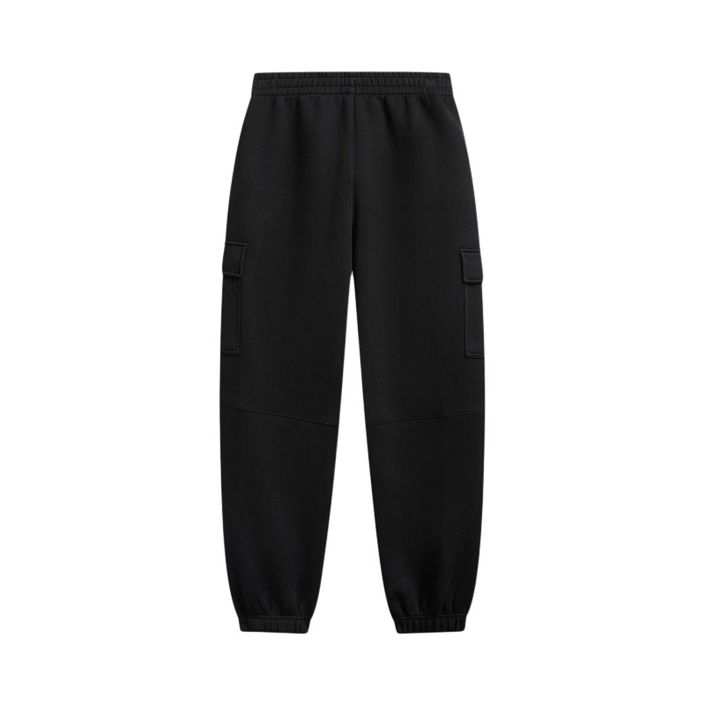 Li Ning Sports Lifestyle Series Solid Color Soft Simple Versatile Loose Knit Sports Pants Men bottoms AKLW077-2