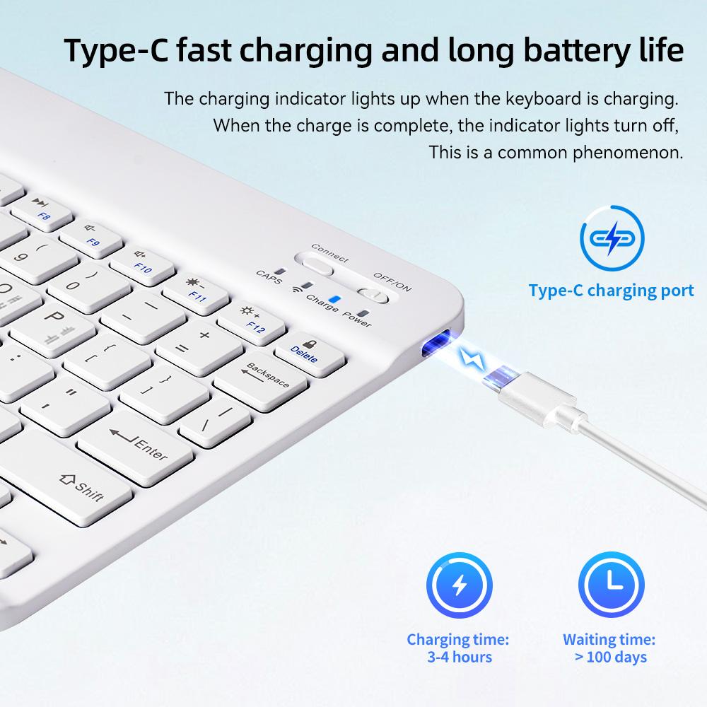 Magic Keyboard For Samsung Galaxy Tab S10 FE 10.9 X520 X526 Case for Tab S9 FE S10 FE11' Lite Smart Tablet Keyboard Case