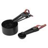 Black Measuring Spoon Set with Scale Baking Measuring Tools Measuring Cups Set  Baking Cooking