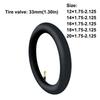 12-20inch Road Bicycle Tire Rubber Rubber Tube Tyre Outdoor Bike Inner Tube  Mountain Bike