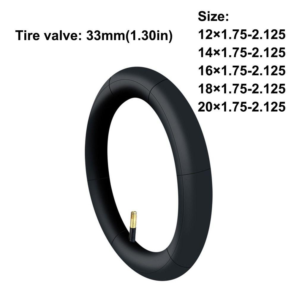 12-20inch Road Bicycle Tire Rubber Rubber Tube Tyre Outdoor Bike Inner Tube  Mountain Bike
