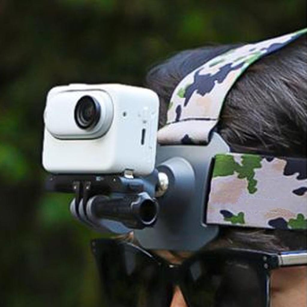 Action Camera Head Mount Strap Wearable Head Belt Action Camera Accessories for Cycling Running