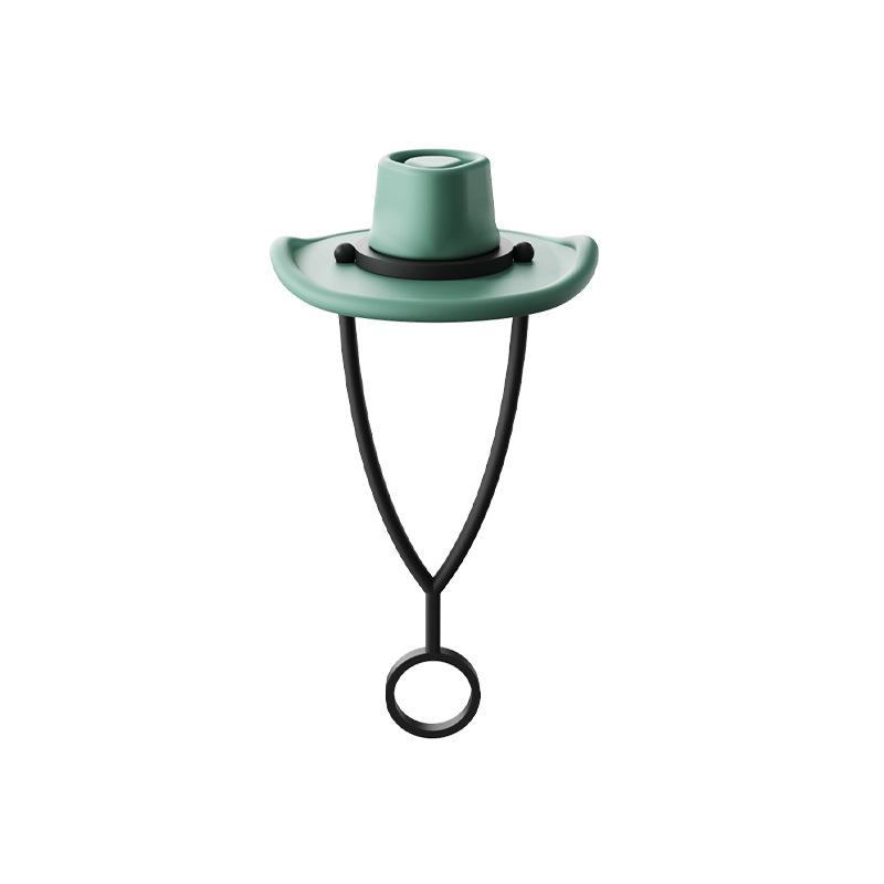 4 pcs Cute Cowboy Hat Straw Toppers Set Reusable Dustproof Silicone Straw Covers for Parties Outdoor Events Perfect for Independence Day Mother'S Day