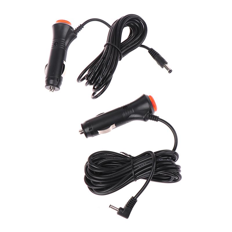 12V Car Lighter Plug to DC 3.5/5.5mm Power Cord cable Switch For auto GPS DVD