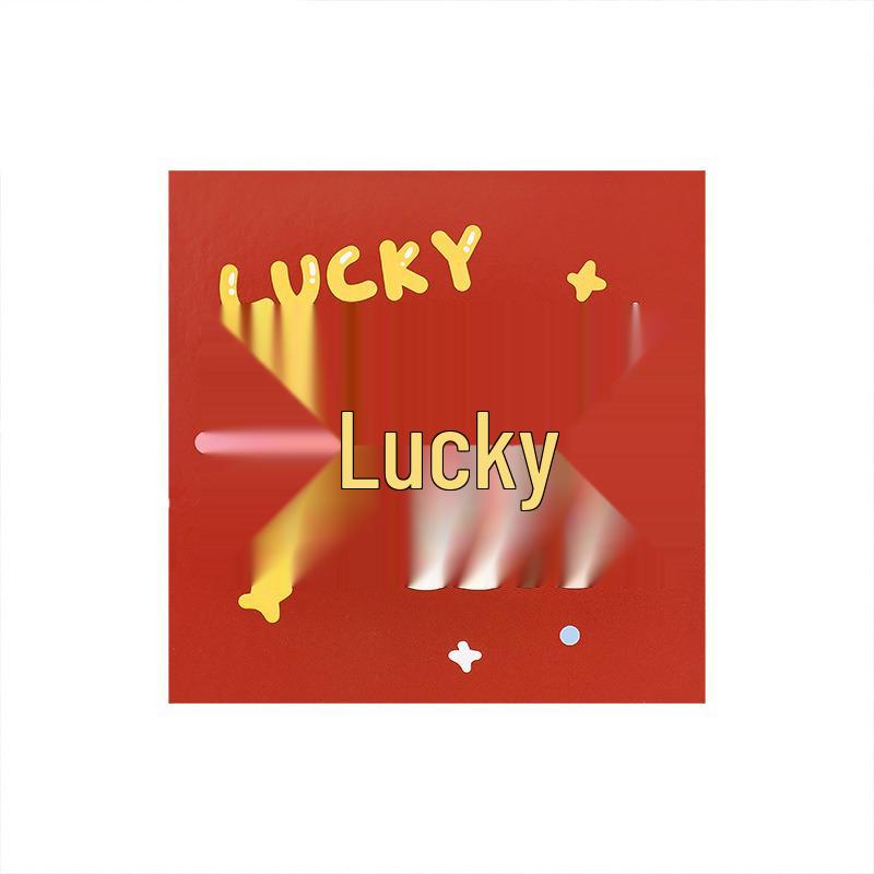 Back-to-School Season Handwritten Blessing Card for Students: DIY Small Card for Children's Day