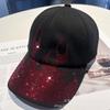 Fashion Hot-drilling Flame Baseball Cap for Men and Women Outdoor Personalized Street Style Sunshade and Sunscreen Cap