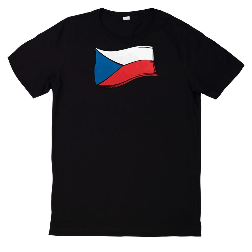 T-Shirt Tschechien Fan Shirt 2024 Motiv BaumwolleWird in neuem Fenster oder Tab geöffnet