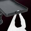 Tsuchiya Yac ZE-68 Car Supplies, Drink Intray, Tray, Table, Black, 7.1 x 8.3 x