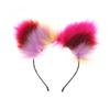3 Pcs Multi-Size Butt Plug with Faux Fo-x Tail, Plush Ear Hair Clip and Collar for Role Play Costume Prop Drop