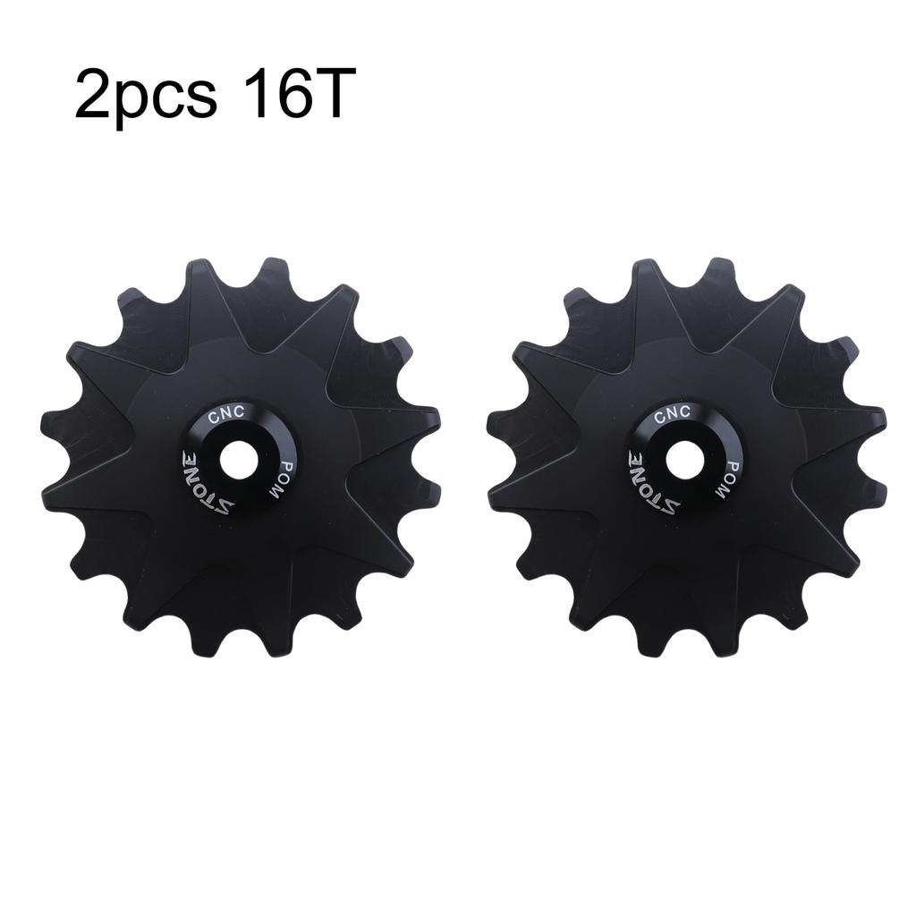 Stone Narrow Wide 12s Pulley Wheel Gear Guide Roller Jockey 10t 12t 14t 16t High Strength Resin Smooth Bearing Solid Aero DJC