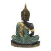 Statua di Buddha (6 cm x 15 cm x 24 cm, Verde)