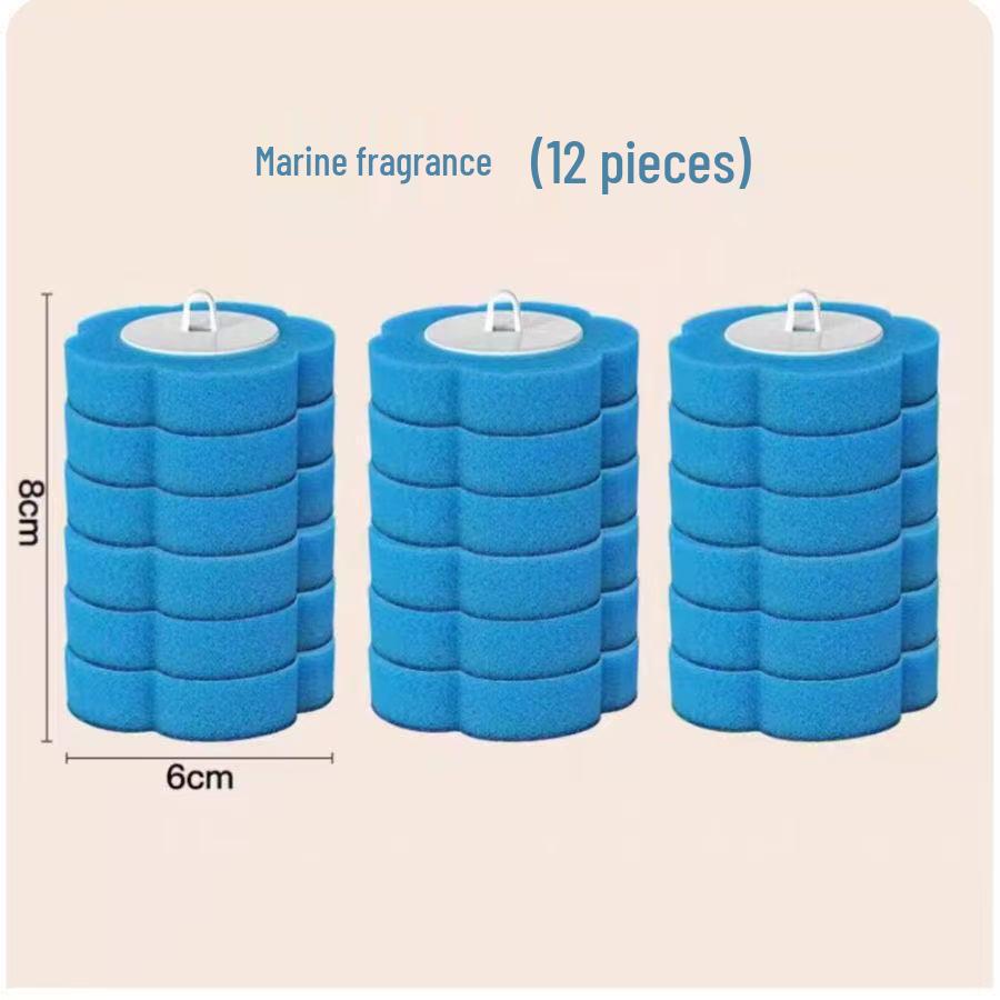 Wall-Mounted Disposable Toilet Brush Heads Set for Complete Bathroom Cleaning