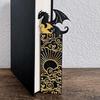 Black Dragon Bookmark Gold Dragon Bookmark With Sun And Clouds Book Decorations Book Accessories For Book Lovers Friends #W0
