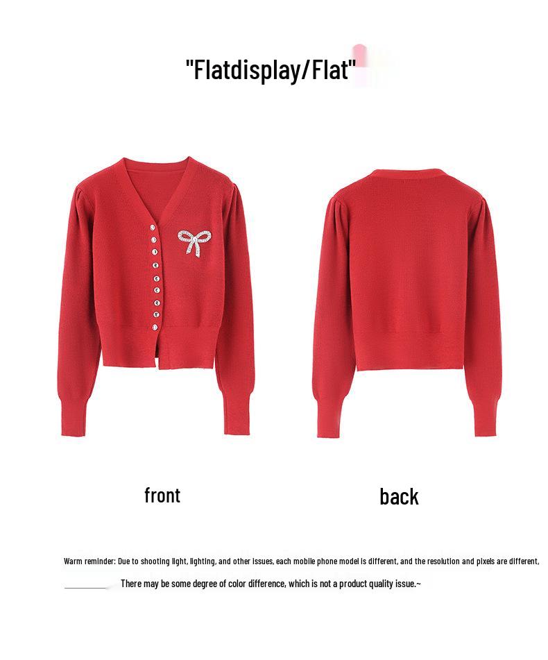 2025 Douyin Influencer Style Round Neck Slimming Knit Sweater Plus Size Women's Fashion Top