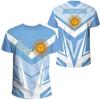 Argentina Fans 3D Print Sports Moisture-wicking Breathable Men Women T-shirt Football Jersey Club Team Uniform Short-sleeve Top