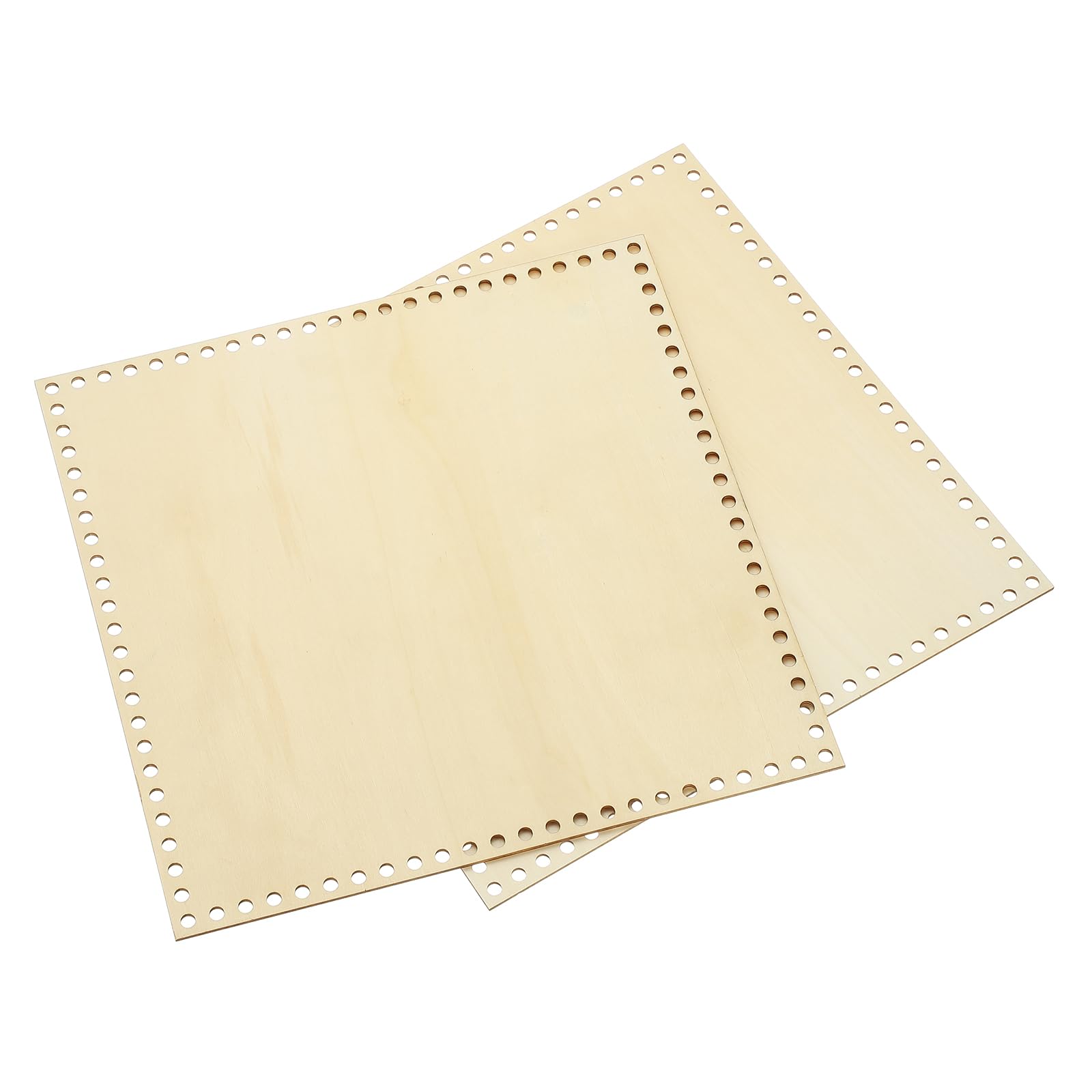 

PATIKIL 12 x 12 дюймов Корзина для вязания крючком 2 Корзины Квадратные Деревянная Основа Сумка Изготовление Вязание Крючком Сумка через плечо Основы для поделок, Детали, Дно, Формирователь,