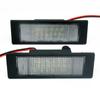 2XCar LED License Number Plate Light canbus for BMW E81 E87 E63 E64 E89 Z4 F20 F21 MINI R55 R60 R61 Light Source Accessories