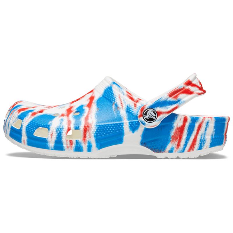 

Crocs Classic Устойчивые к износу Нескользящие Спортивные Белые Синие Красные Сандалии Унисекс Белый Синий Красный 42-43