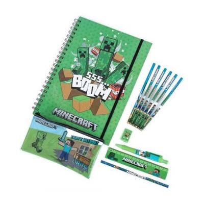 Minecraft A4 Bumper Stationery Set