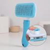 High Density Pet Grooming Brush Effectively Reduces Shedding Stress Freely Cleaning Hair Remover Comb For Home Travel